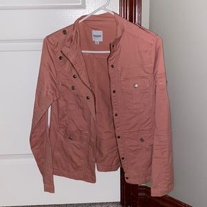 Pink Kensie Jean Jacket